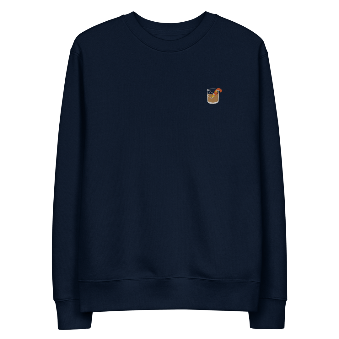 The Old Fashioned eco sweatshirt - French Navy - Cocktailored