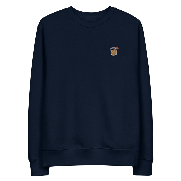 The Old Fashioned eco sweatshirt - French Navy - Cocktailored