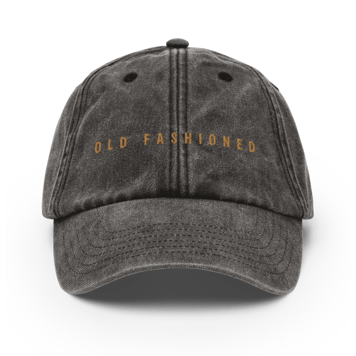 The Old Fashioned Vintage Hat - Vintage Black - Cocktailored