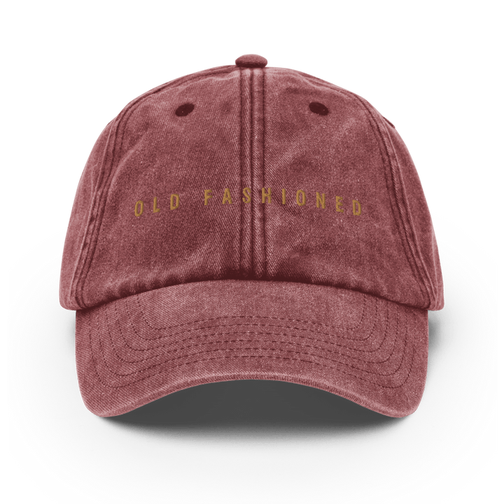 The Old Fashioned Vintage Hat - Vintage Red - Cocktailored