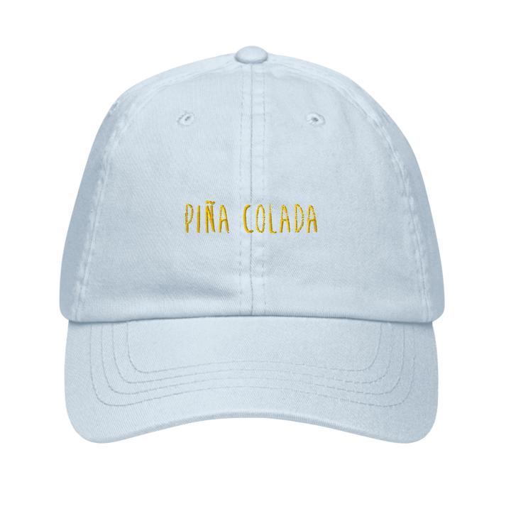 The Piña Colada Pastel Hat - Pastel Blue - Cocktailored
