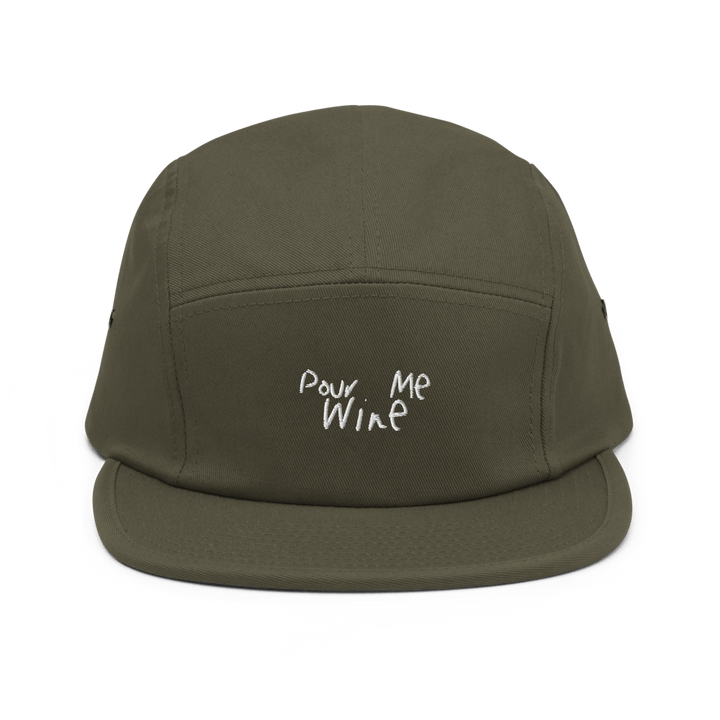 The Pour Me Wine Hipster Hat - Olive - Cocktailored