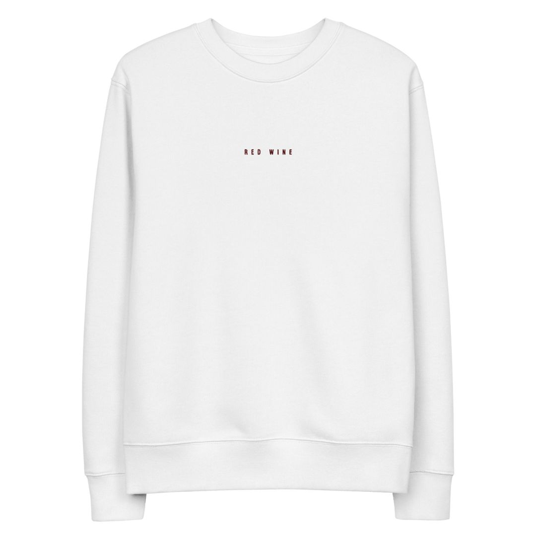 The Red Wine eco sweatshirt - White - Cocktailored