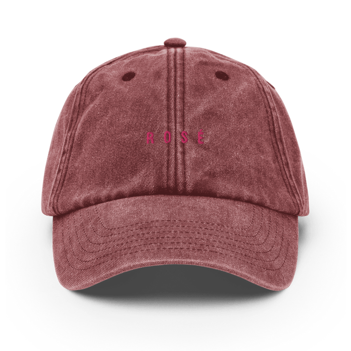 The Rosé Vintage Hat - Vintage Red - Cocktailored