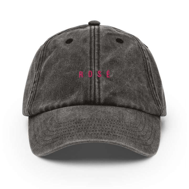 The Rosé Vintage Hat - Vintage Black - Cocktailored
