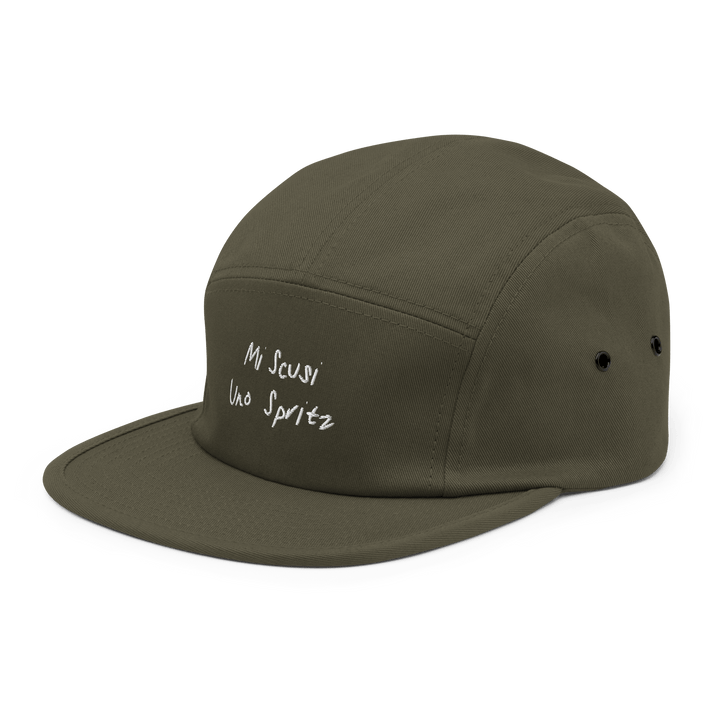 The Scusi Spritz Hipster Cap - Olive - Cocktailored