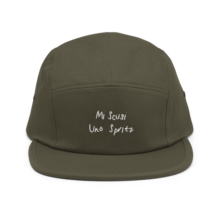 The Scusi Spritz Hipster Cap - Olive - Cocktailored