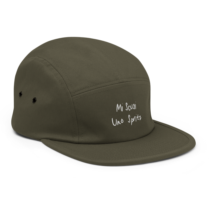 The Scusi Spritz Hipster Cap - Olive - Cocktailored