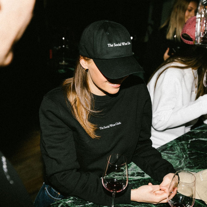 The Social Wine Club. Eco Sweatshirt - White - Cocktailored
