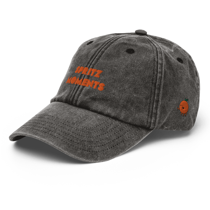 The Spritz Moments Vintage Hat - Vintage Black - Cocktailored