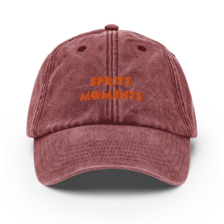 The Spritz Moments Vintage Hat - Vintage Red - Cocktailored