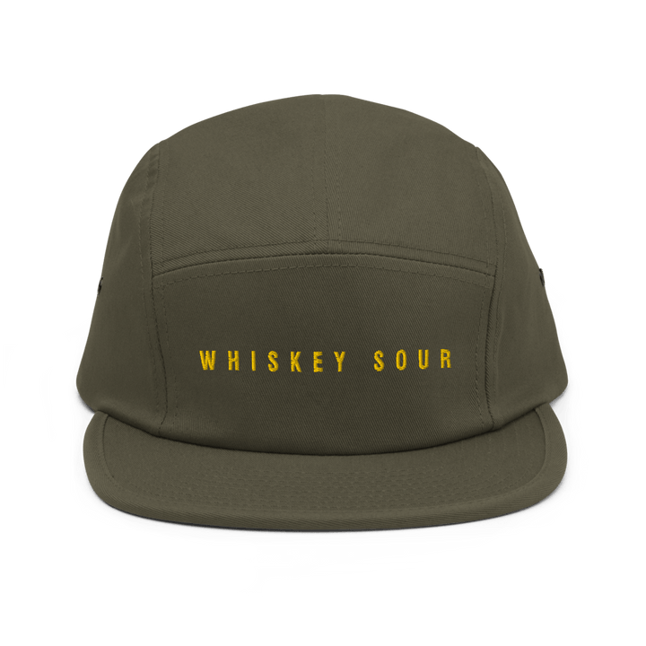 The Whiskey Sour Hipster Hat - Olive - Cocktailored