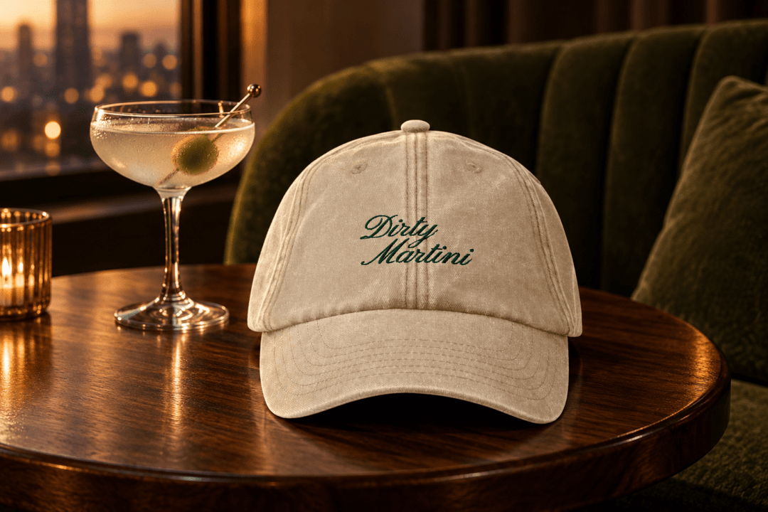 Dirty Martini Gifts: Quiet Embroidery or an Extra-Dirty Statement? - Cocktailored
