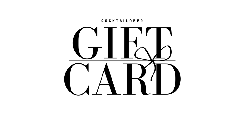 Cocktailored Gift Card - Stone - Cocktailored