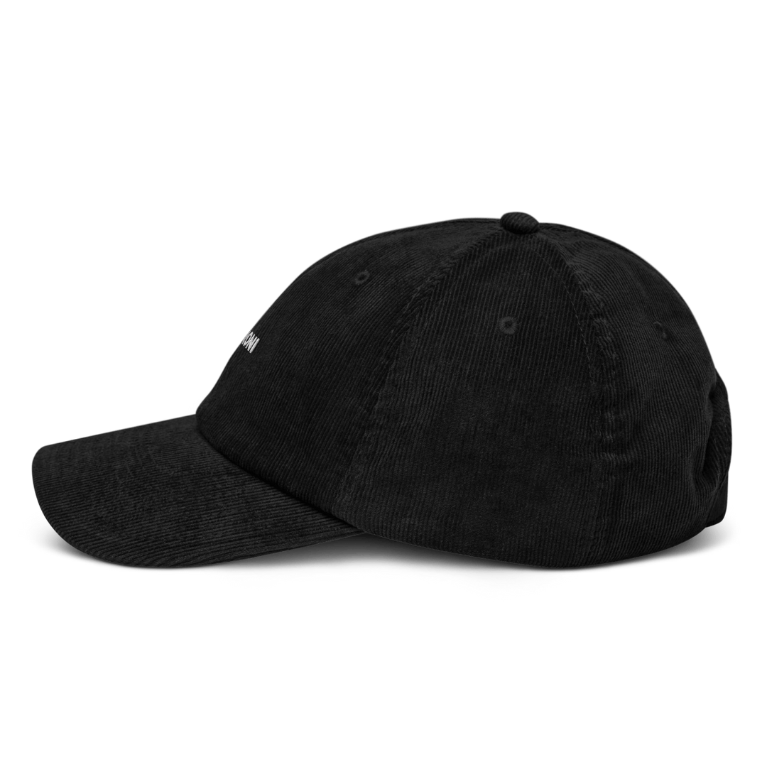 Negroni Pls. Corduroy hat - Black - Cocktailored