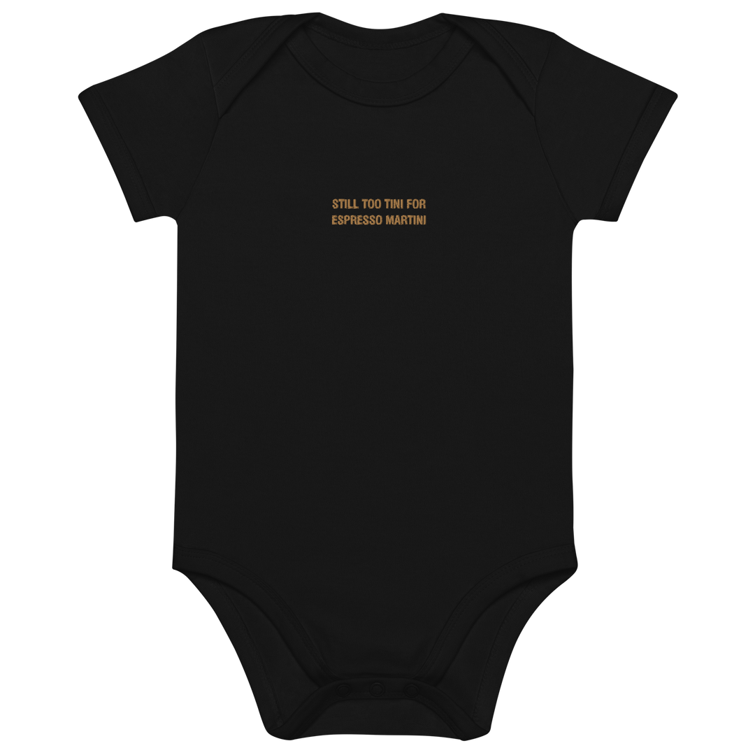 The Espresso Martini Organic cotton baby bodysuit