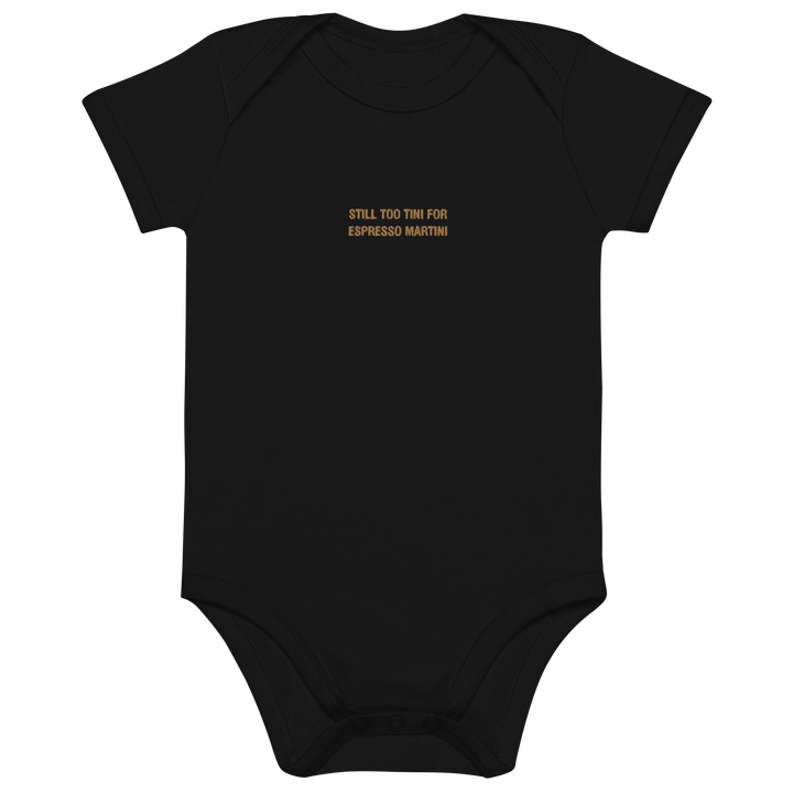 The Espresso Martini Organic cotton baby bodysuit