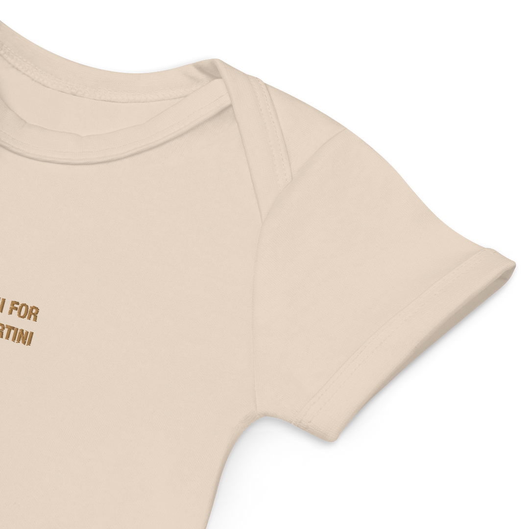 The Espresso Martini Organic cotton baby bodysuit