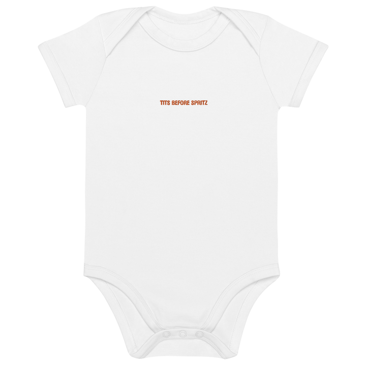 The Spritz Organic cotton baby bodysuit