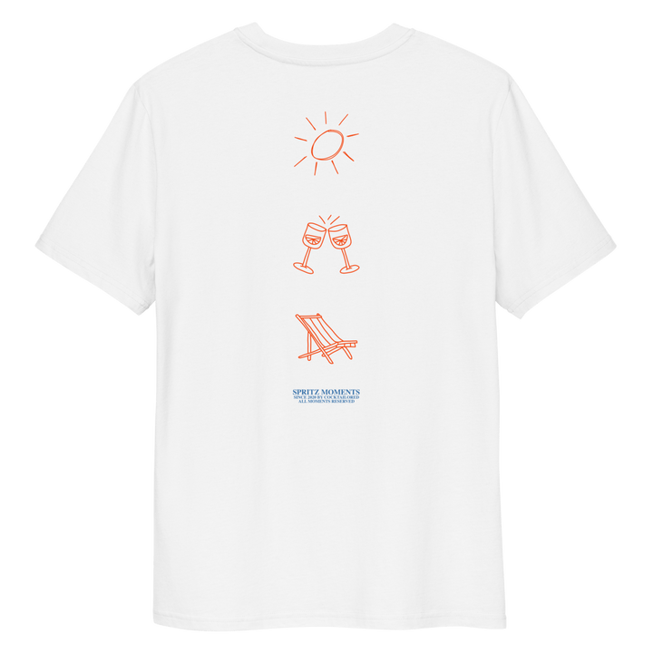 Spritz Moments Guide organic t-shirt - S - Cocktailored