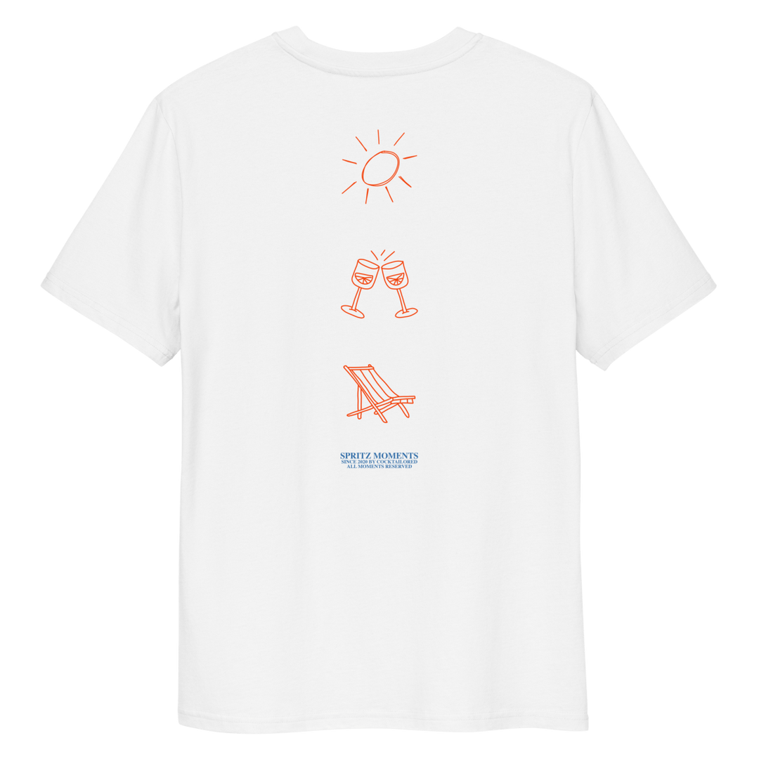 Spritz Moments Guide organic t-shirt - S - Cocktailored