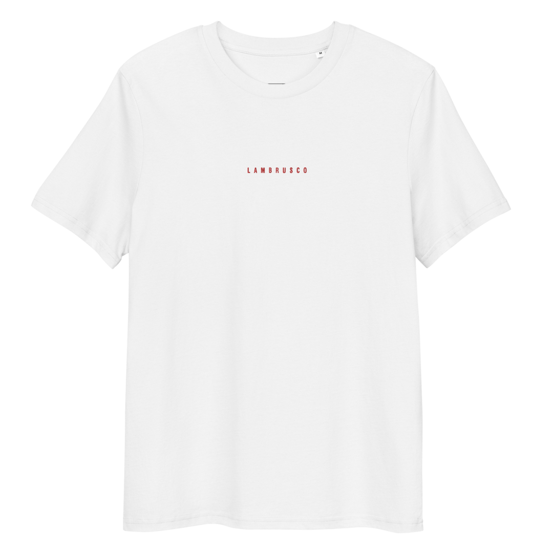The Lambrusco organic t-shirt - White - Cocktailored