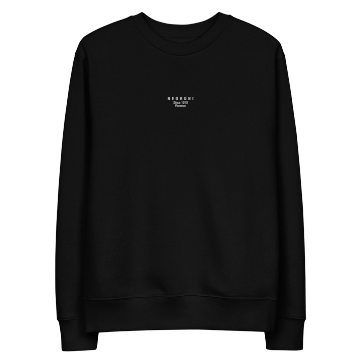 Negroni Origin eco sweatshirt - Black - Cocktailored