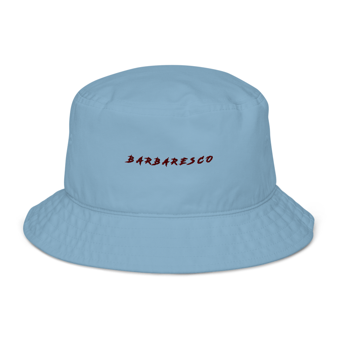 The Barbaresco Organic bucket hat - Slate Blue - Cocktailored