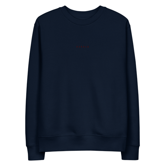 The Barolo eco sweatshirt - French Navy - Cocktailored