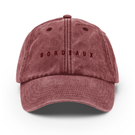 The Bordeaux Vintage Hat - Vintage Red - Cocktailored