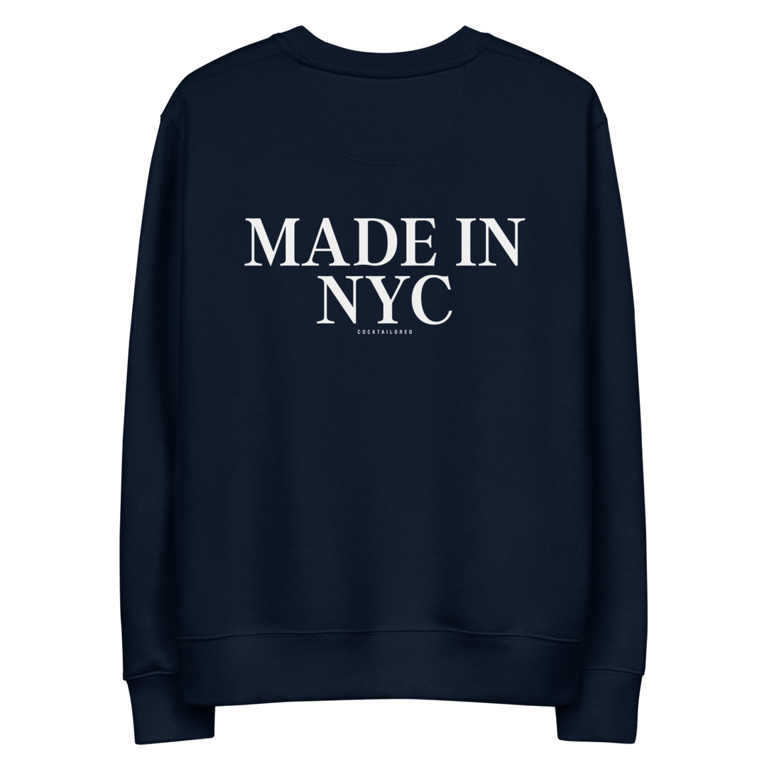 The Dry Martini "Made In" Eco Sweatshirt - French Navy - Cocktailored