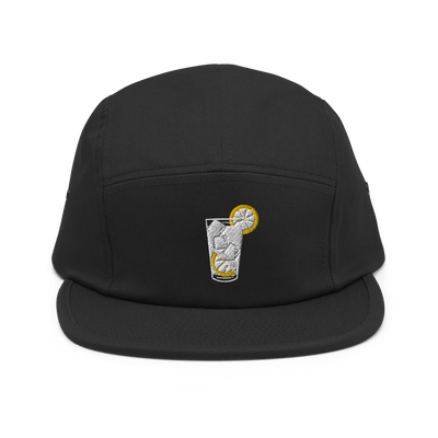 The Gin & Tonic Glass Hipster Hat - Black - - Cocktailored