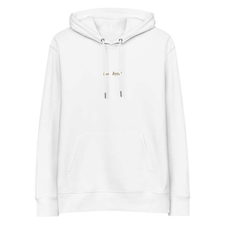 The Got Beer? eco hoodie - White - Cocktailored