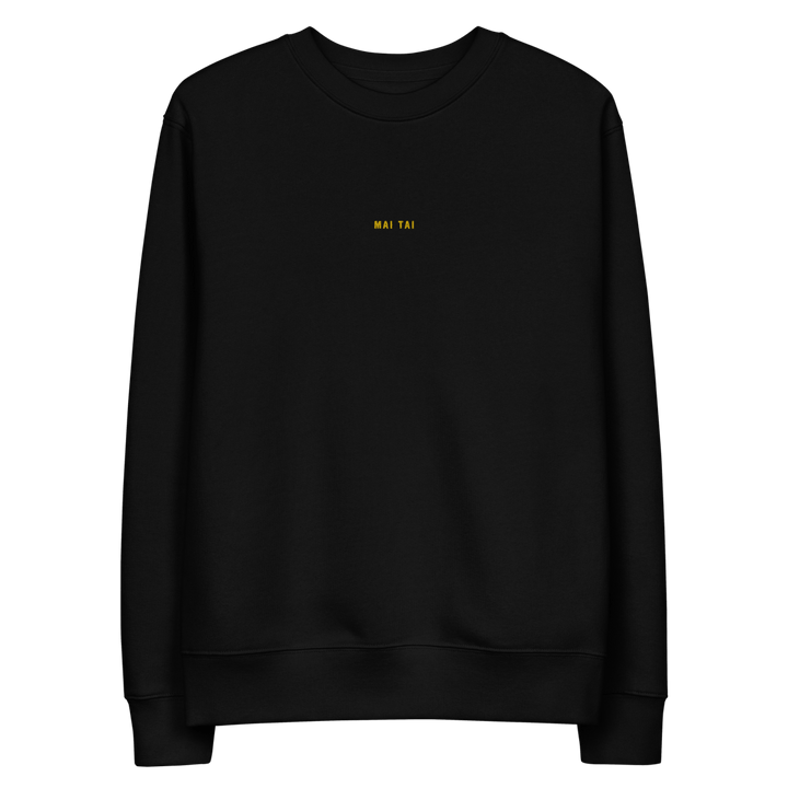 The Mai Tai eco sweatshirt - Black - Cocktailored