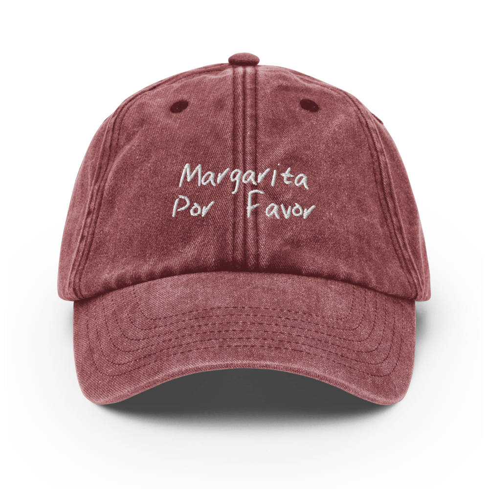The Margarita Por Favor Vintage Hat