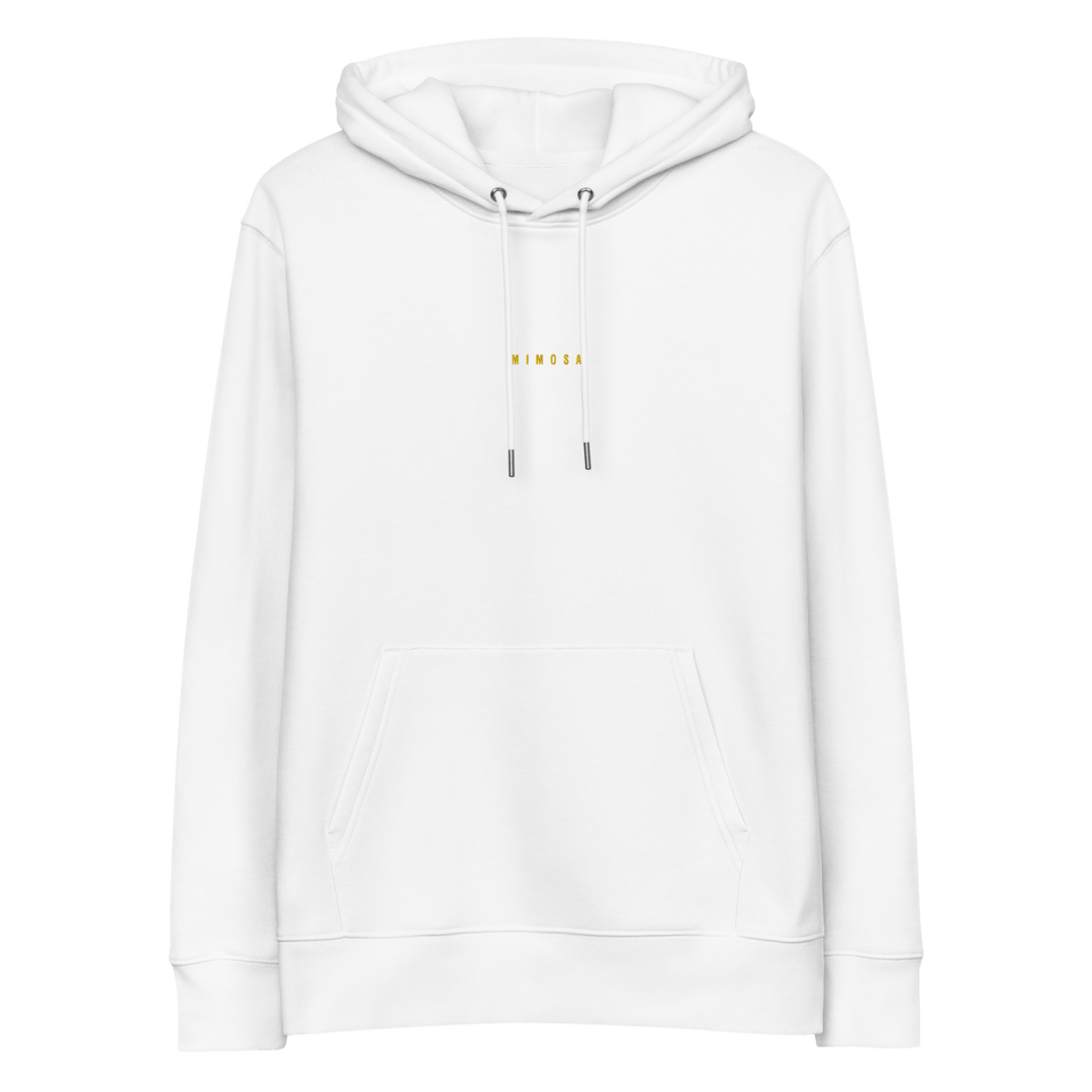 The Mimosa eco hoodie - White - Cocktailored