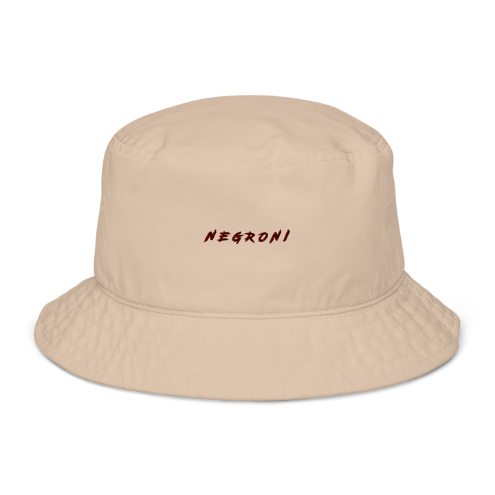 The Negroni Organic bucket hat - Stone - Cocktailored