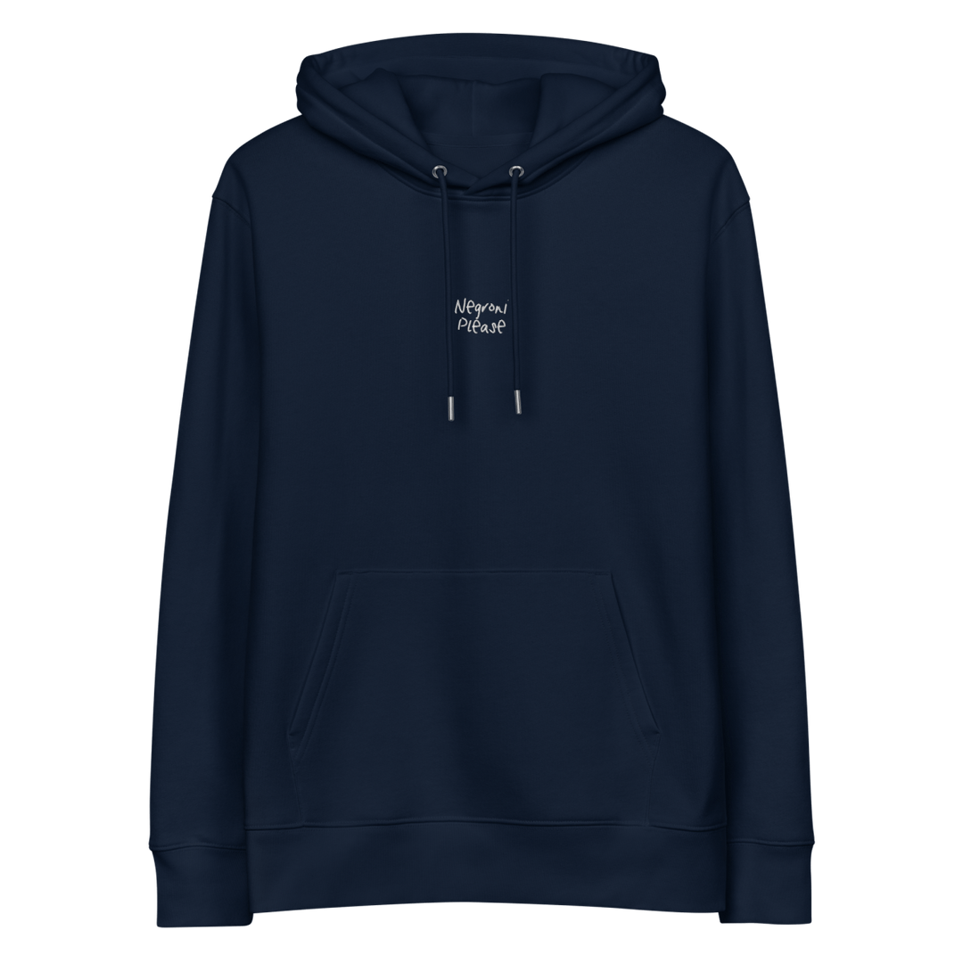 The Negroni Please eco hoodie - French Navy - Cocktailored