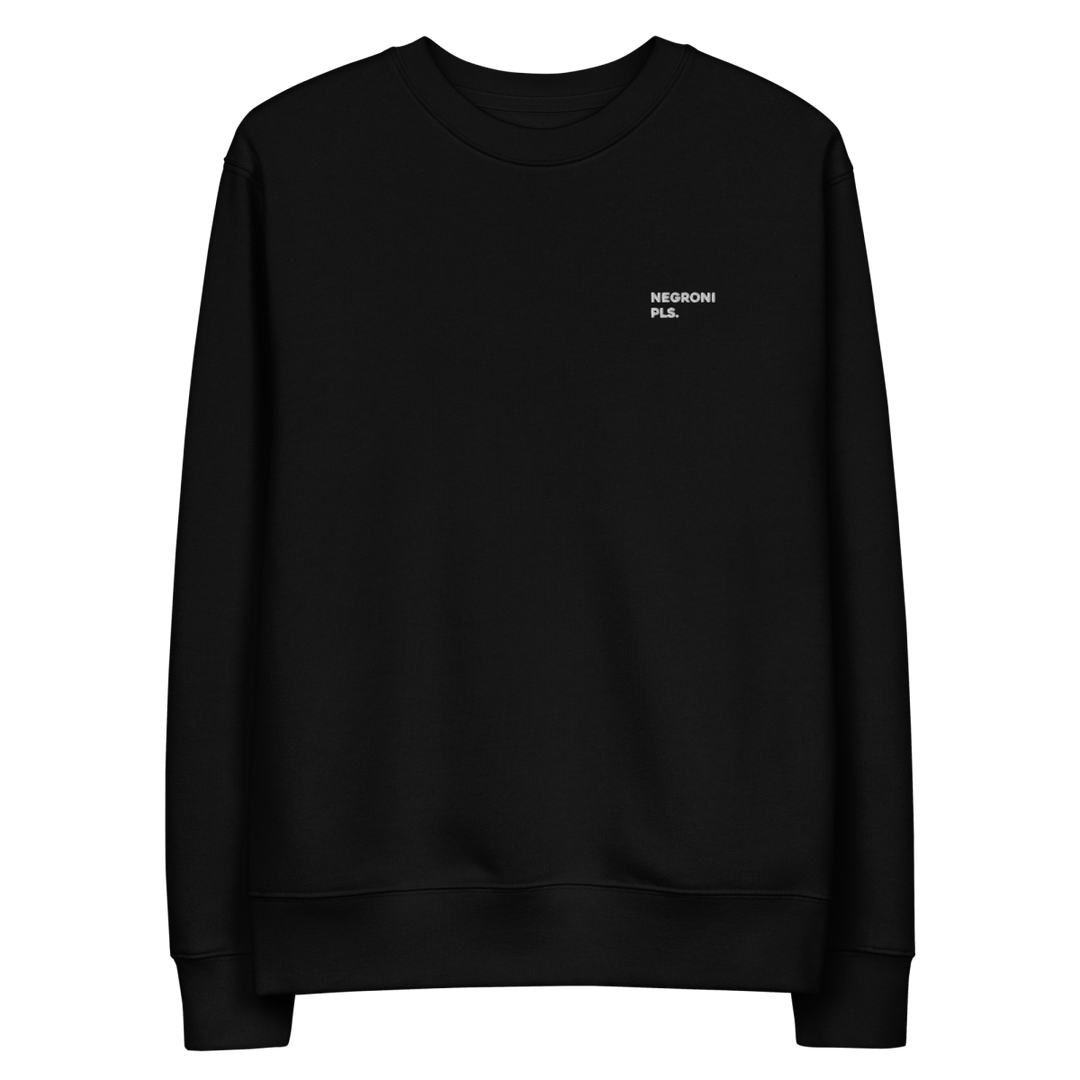 The Negroni Pls. Eco Sweatshirt - Black - Cocktailored