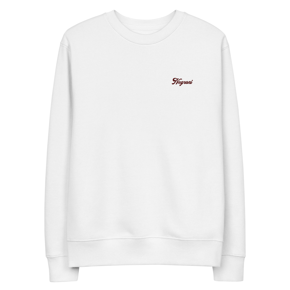 The Negroni script eco sweatshirt