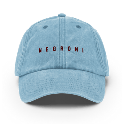 The Negroni Vintage Hat - Vintage Light Denim - - Cocktailored
