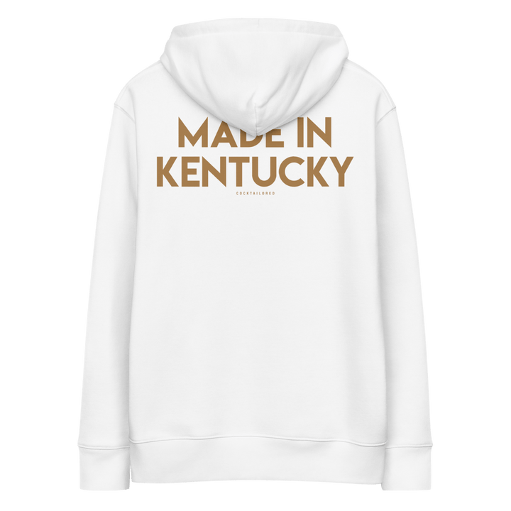 The Old Fashioned "Made In" Eco Hoodie - White - Cocktailored