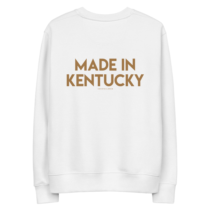 The Old Fashioned "Made In" Eco Sweatshirt - White - Cocktailored