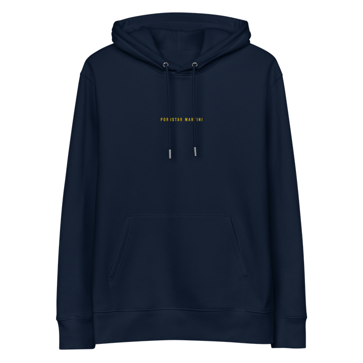 The Pornstar Martini eco hoodie - French Navy - Cocktailored