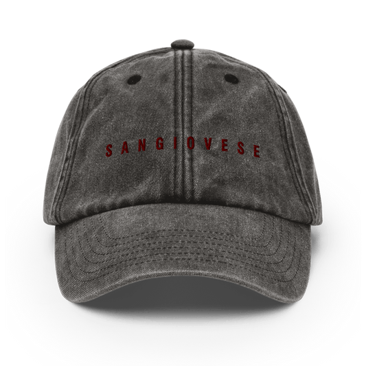 The Sangiovese Vintage Hat - Vintage Black - Cocktailored