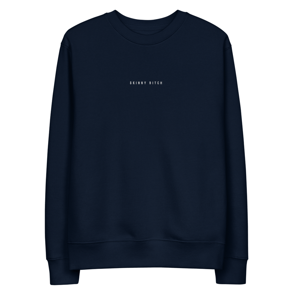 The Skinny Bitch eco sweatshirt - French Navy - Cocktailored