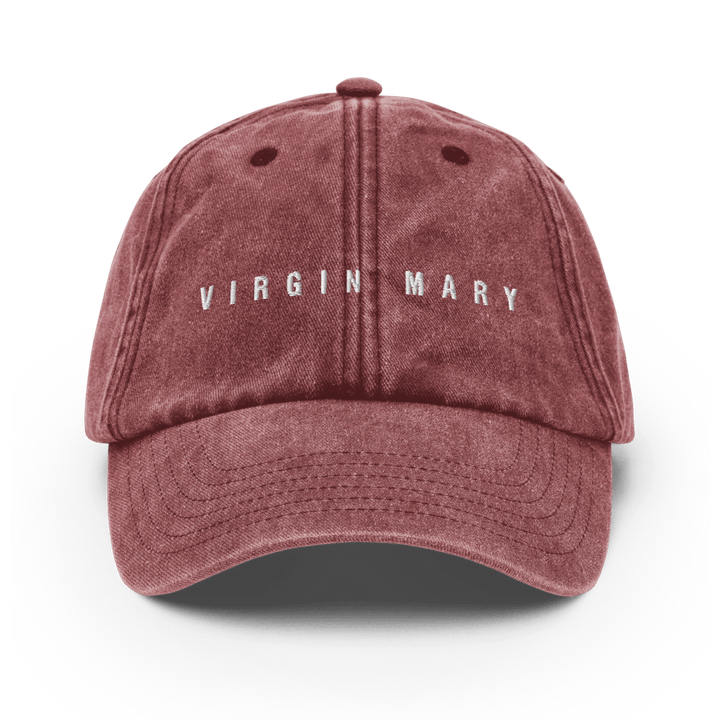 Virgin Mary Custom Vintage Hat - Cocktailored